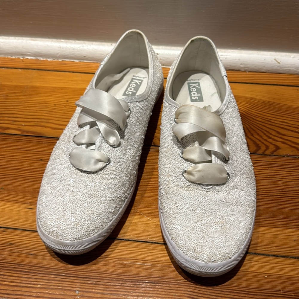 Keds Women’s Champion Celebration Sequins Sneakers - Picture 2 of 4